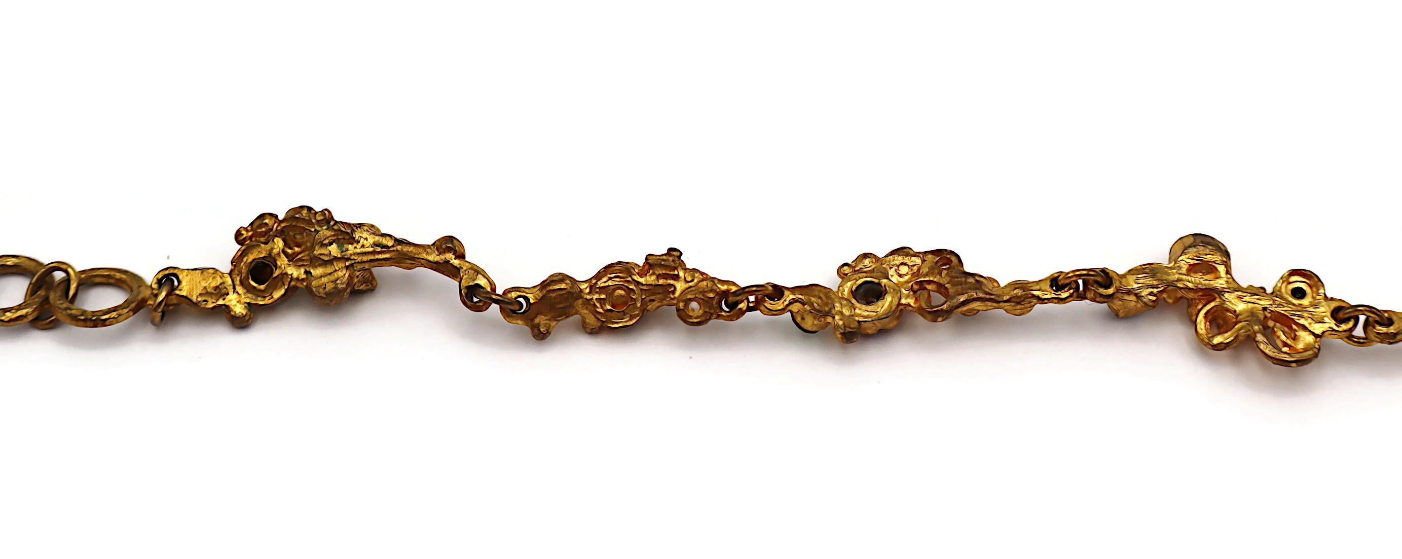 CHRISTIAN LACROIX Collar joya vintage en venta 8