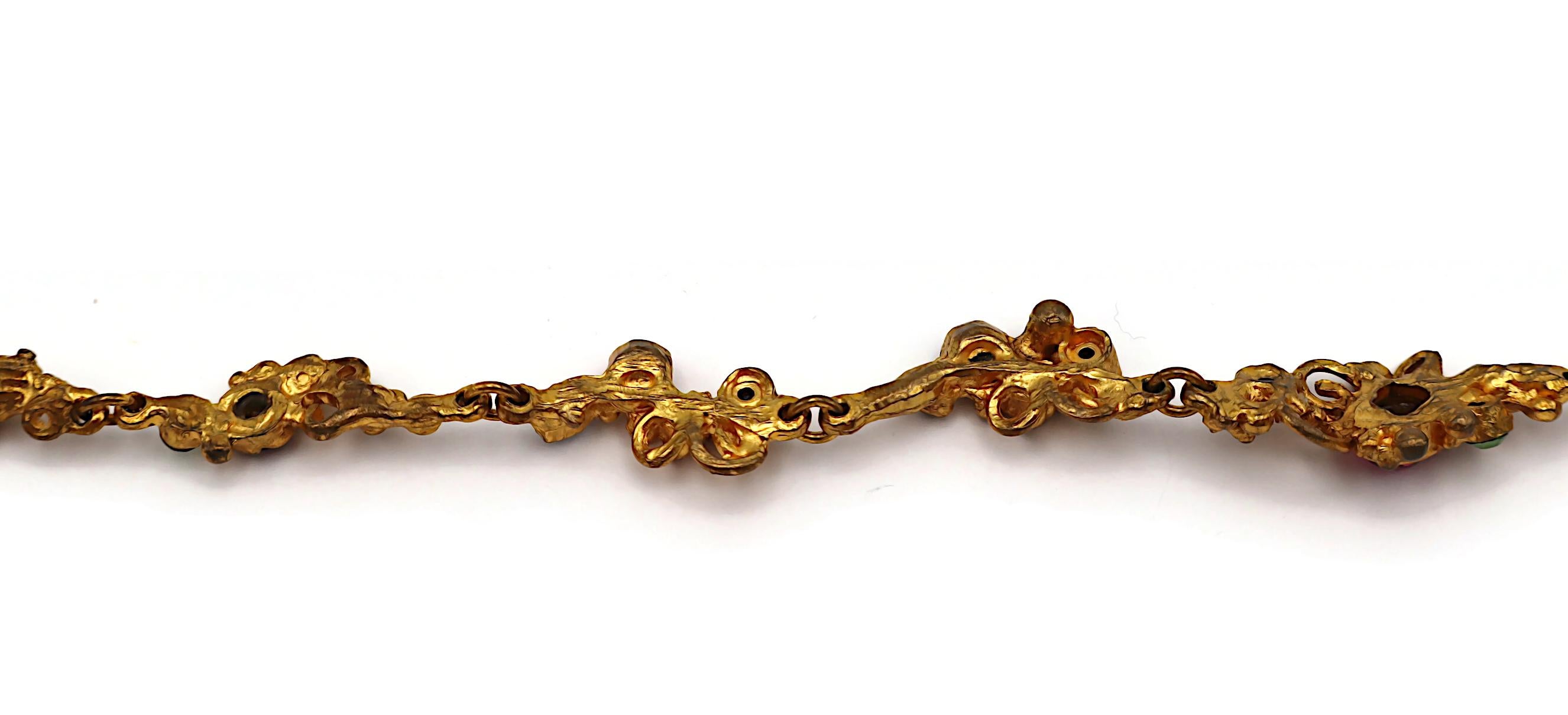 CHRISTIAN LACROIX Collar joya vintage en venta 9