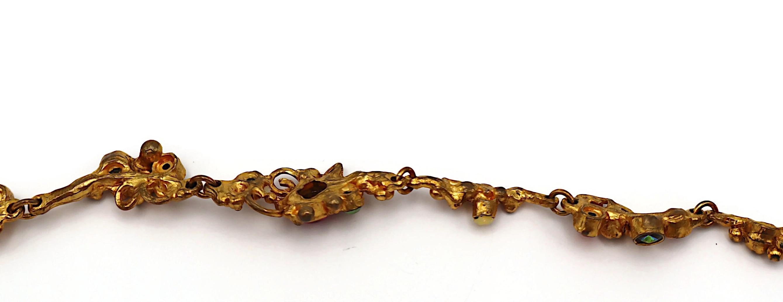 CHRISTIAN LACROIX Collar joya vintage en venta 10