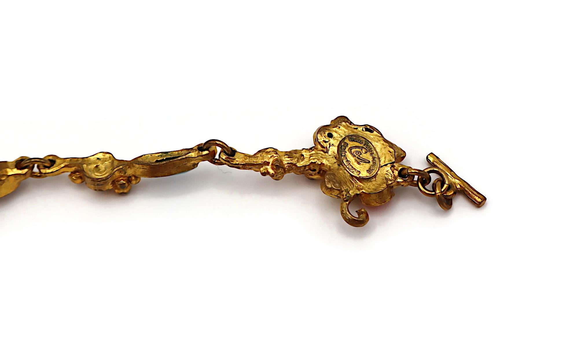 CHRISTIAN LACROIX Collar joya vintage en venta 12