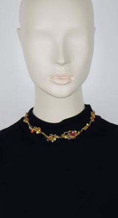 CHRISTIAN LACROIX Vintage Jewelled Necklace