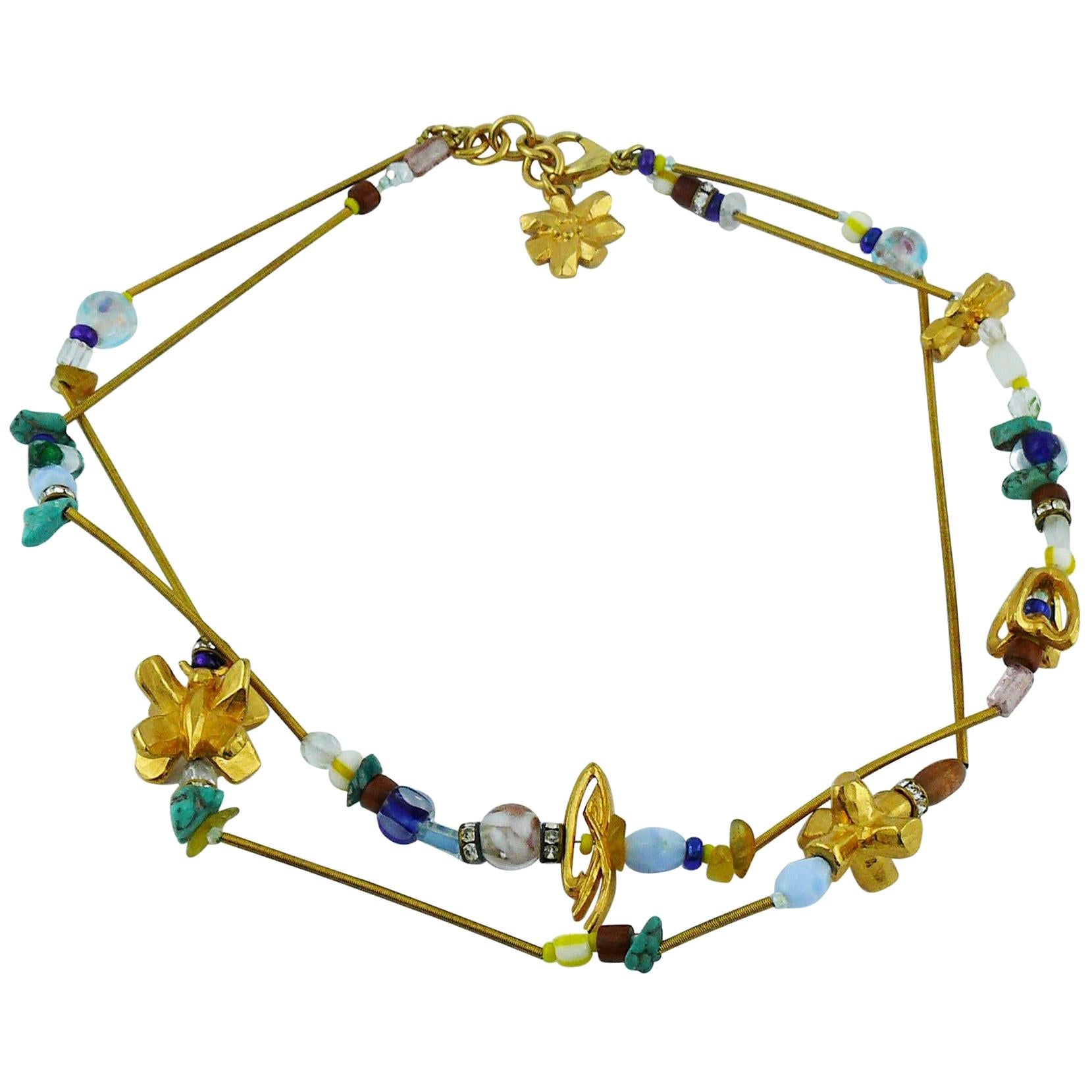 Christian Lacroix Vintage Jewelled Necklace