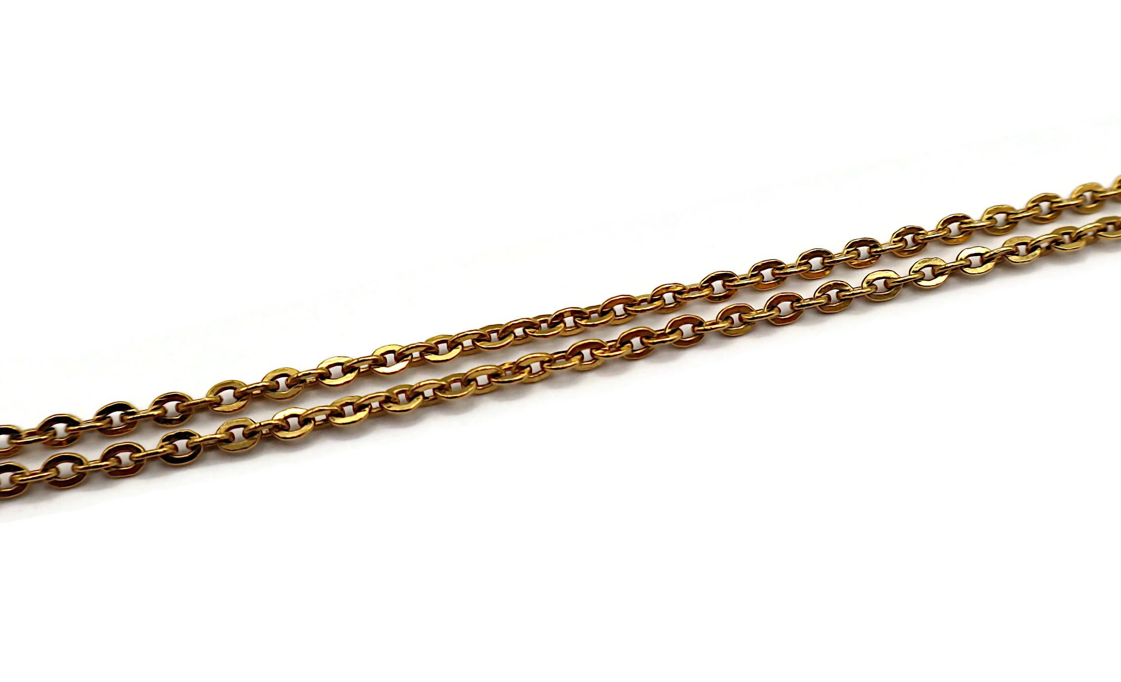 CHRISTIAN LACROIX Vintage Jewelled Pendant For Sale 8