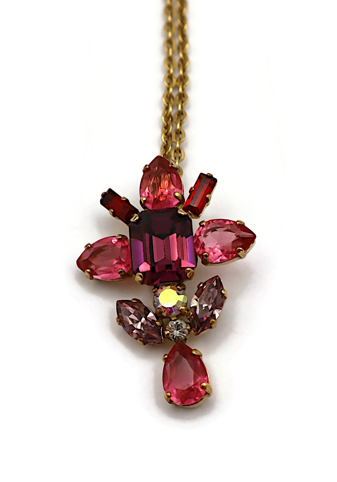 CHRISTIAN LACROIX Vintage Jewelled Pendant For Sale 5
