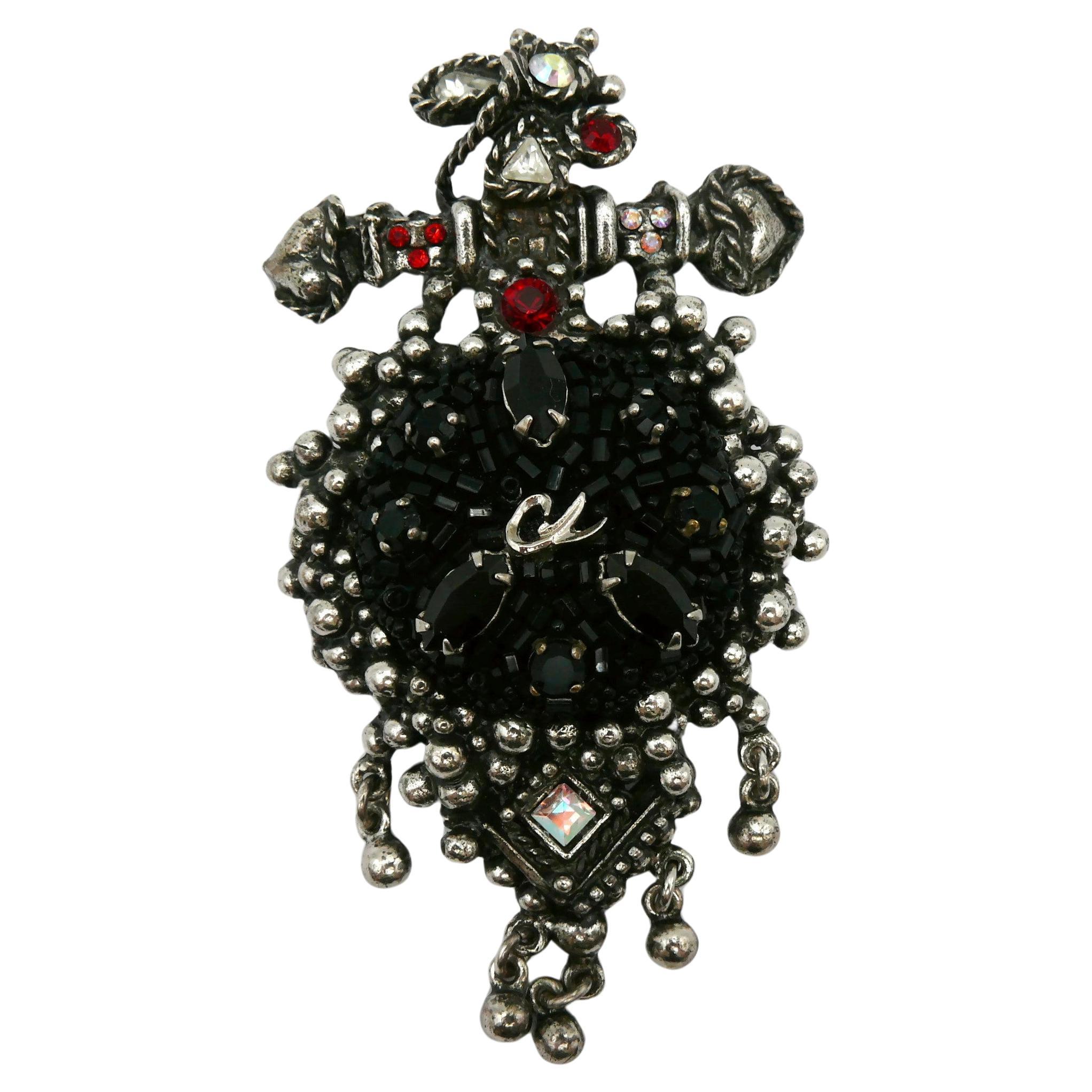 CHRISTIAN LACROIX Vintage Jewelled Pendant