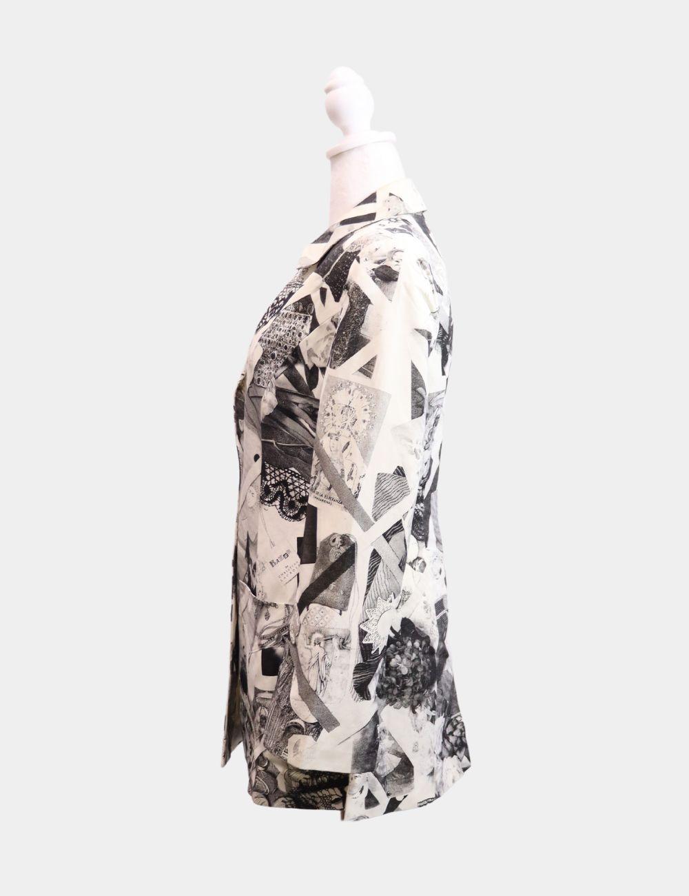 Christian Lacroix Set Twin stampato vintage taglia FR 40 In condizioni buone in vendita a Amman, JO