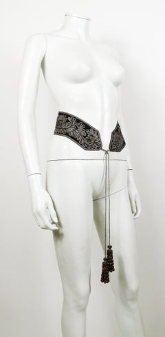 Christian Lacroix Vintage Sequined Obi Belt