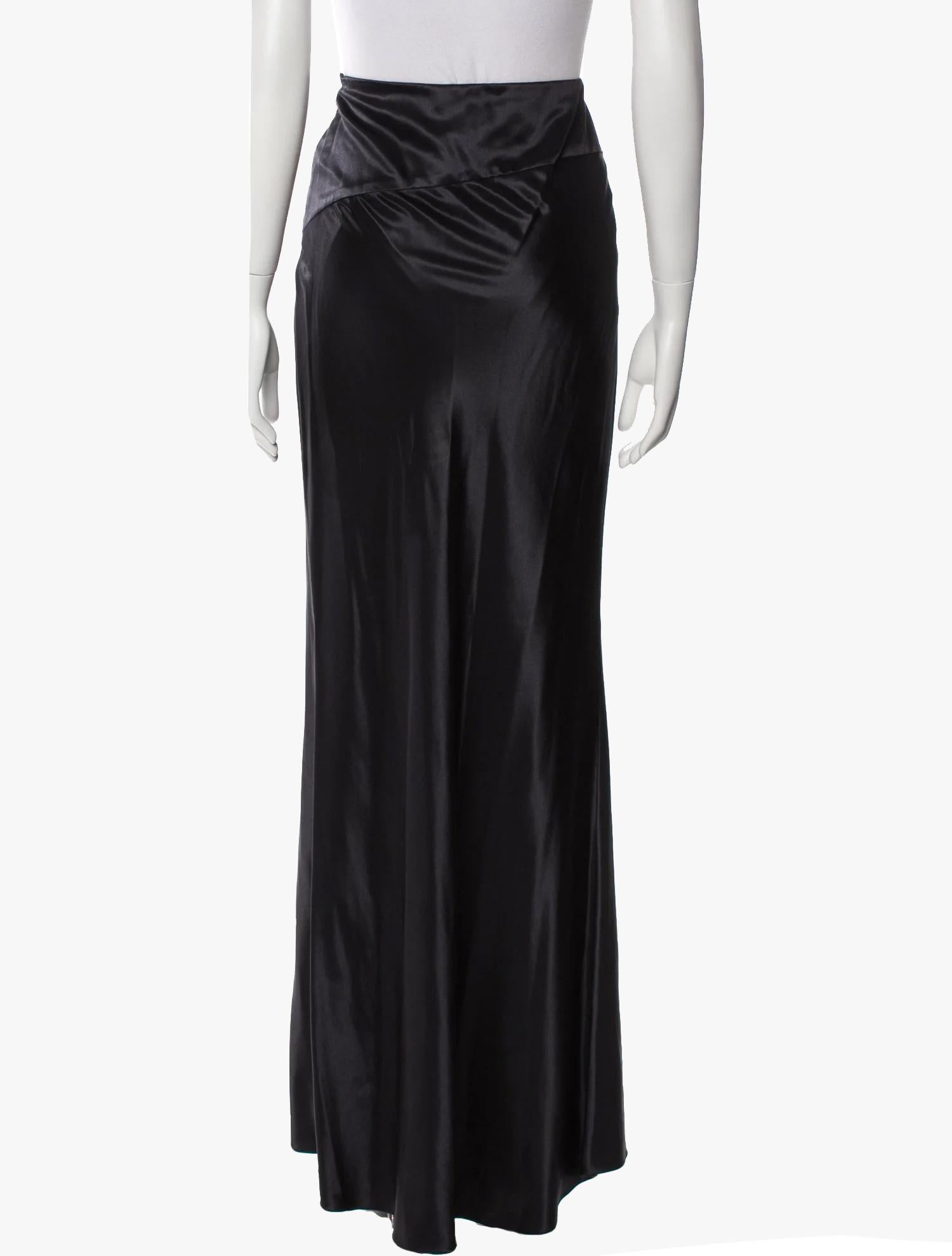 Falda vintage Christian Lacroix con detalles de lentejuelas Negro en venta