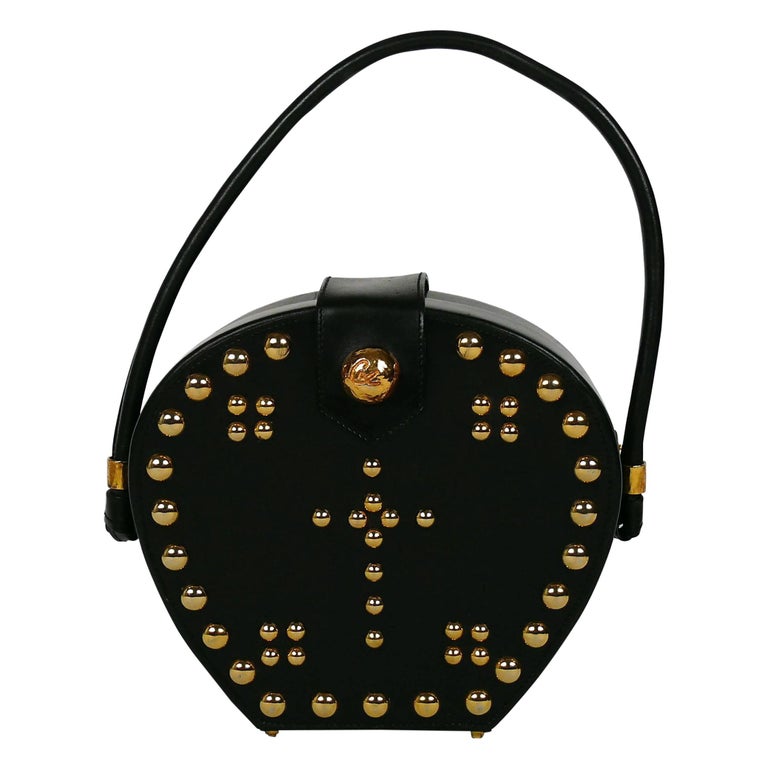 Christian Lacroix Vintage Studded Black Leather Gothic Inspired Bag For  Sale at 1stDibs | christian lacroix bags, christian lacroix luggage, gothic  handbags