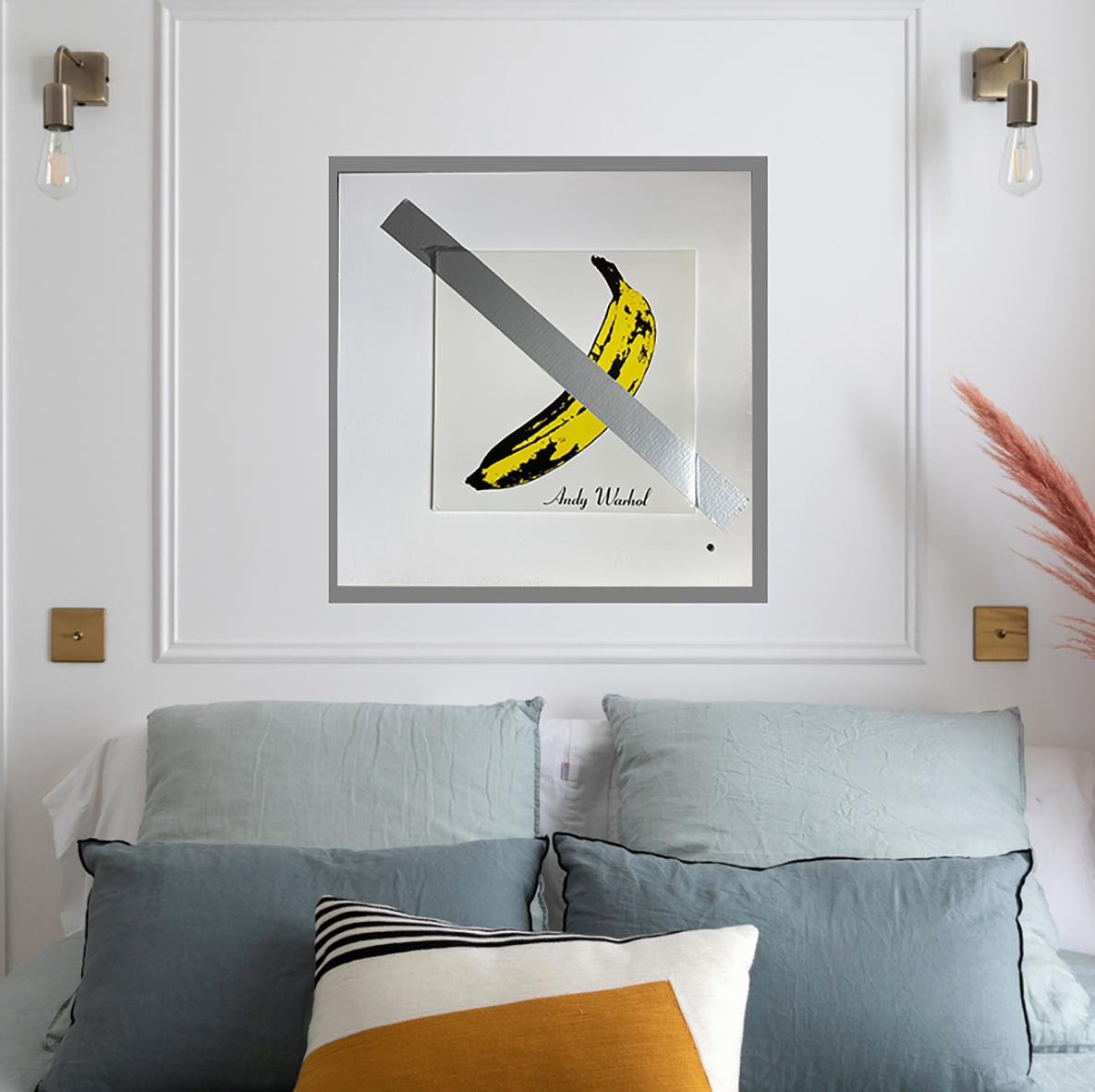 Paper Christian Legier - Bananart - Andy Warhol - Velvet Underground For Sale