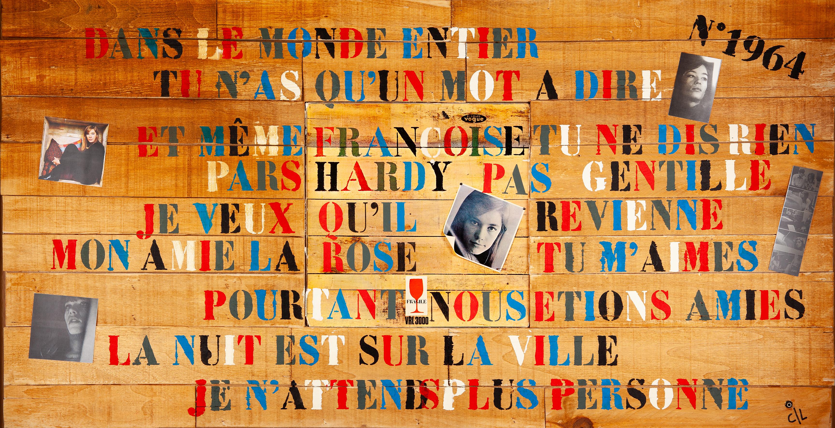Christian Legier - Mon Amie - Françoise Hardy im Angebot 1