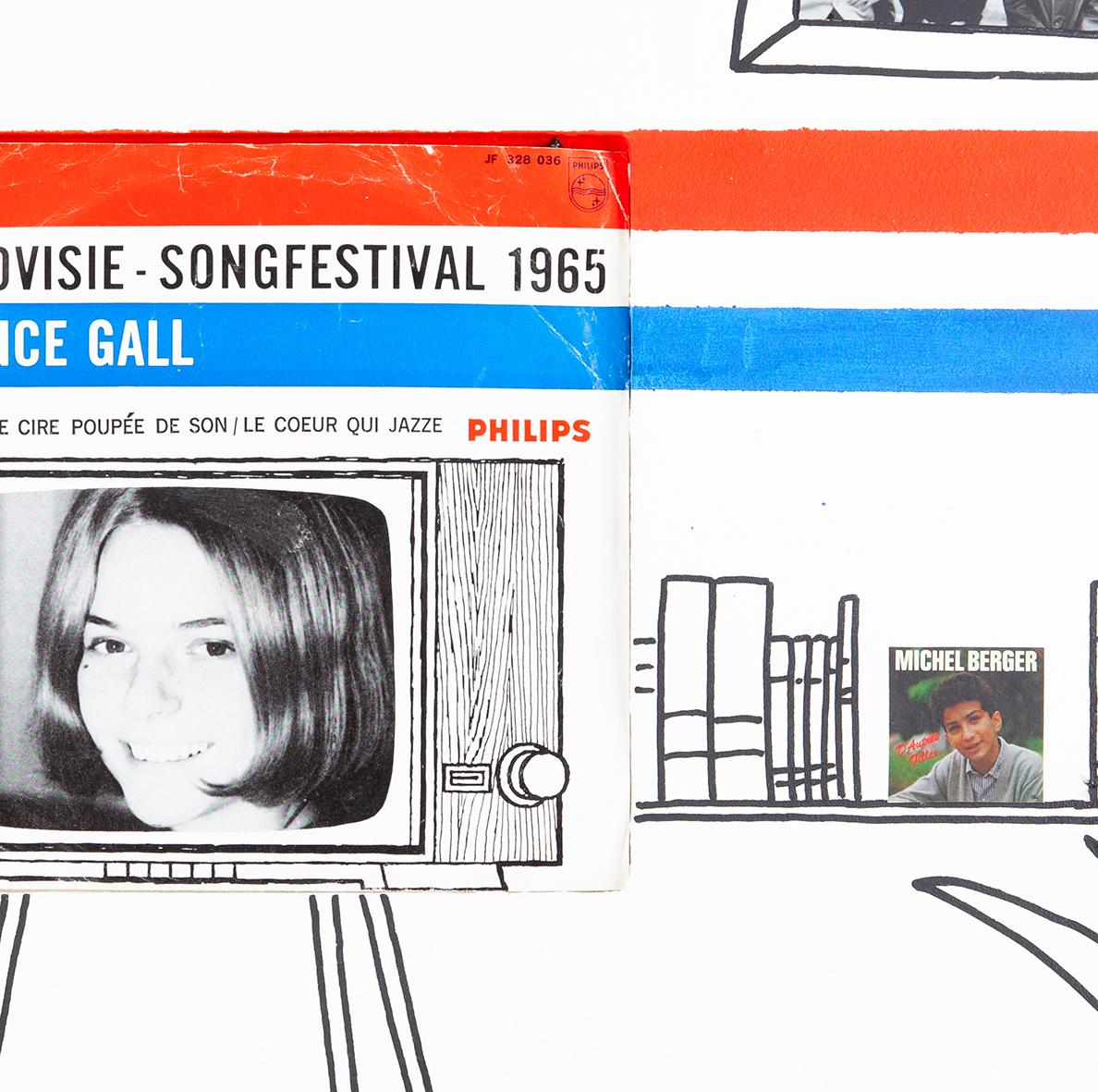 Christian Legier - Synchro - France Eurovision - France Gall en vente 1