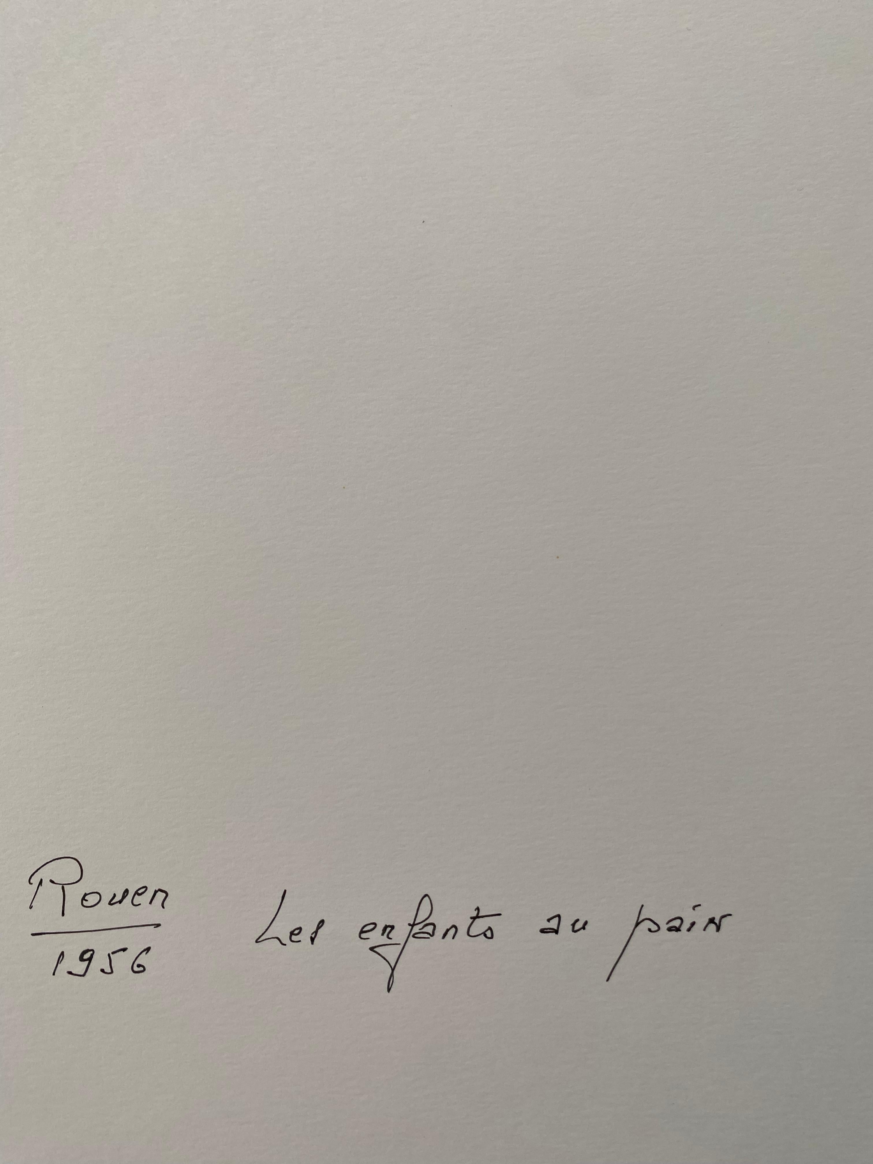 Christian Lemaire  Niños al pan (1956) en venta 2