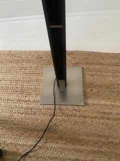 Christian Liaigre (1945-2021) France Atlantide Floor lamp dark wood