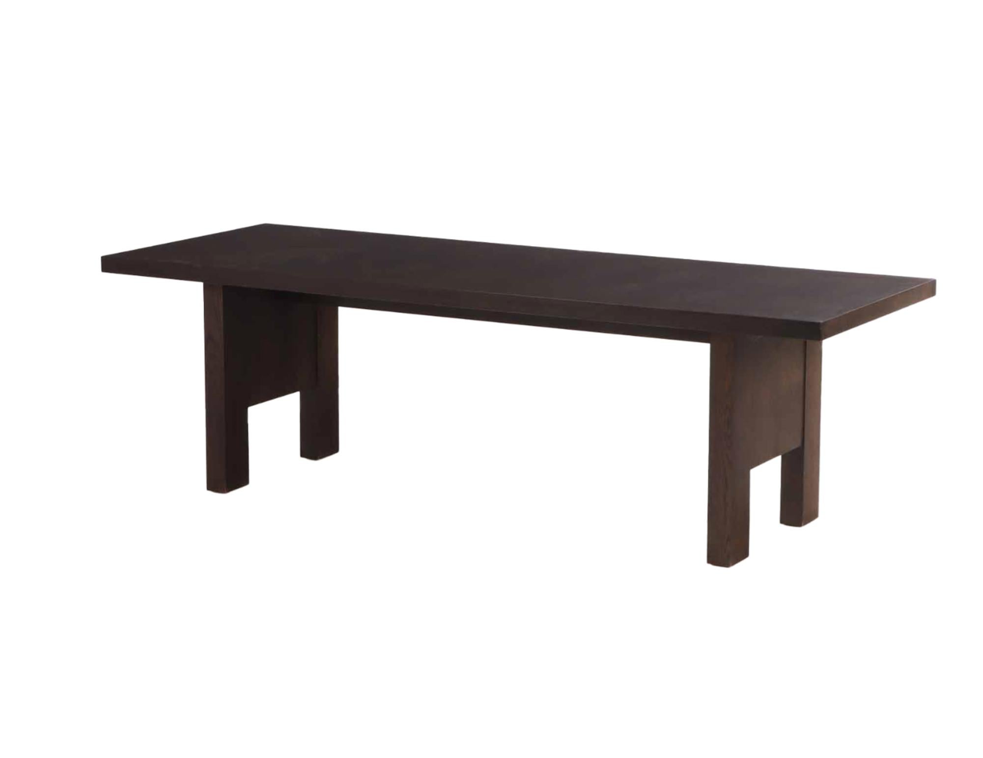 Bois de feuillus Table « Abyss » de Christian Liaigre pour Holly Hunt
