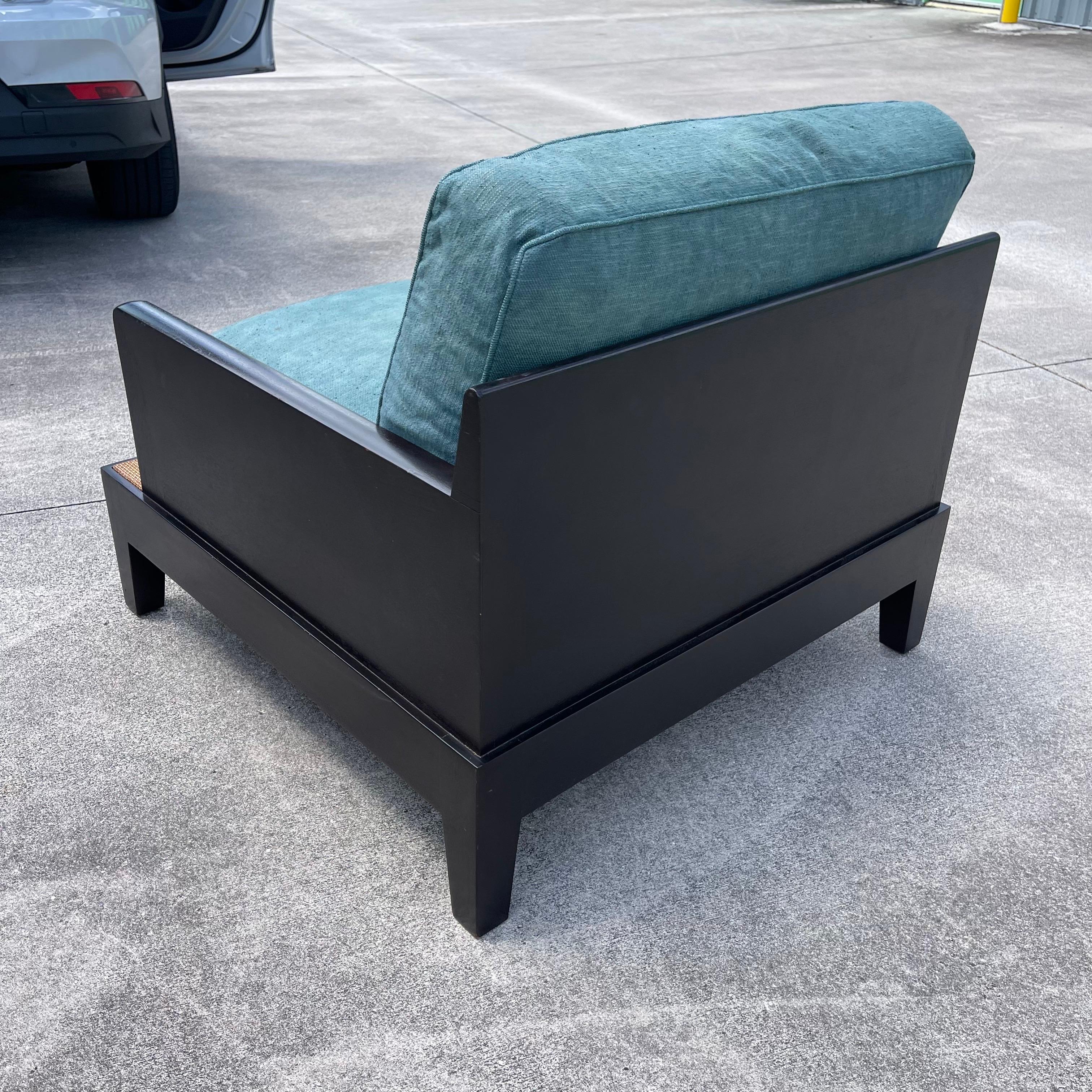 Christian Liaigre at Holly Hunt “Opium” Lounge Chair For Sale 2
