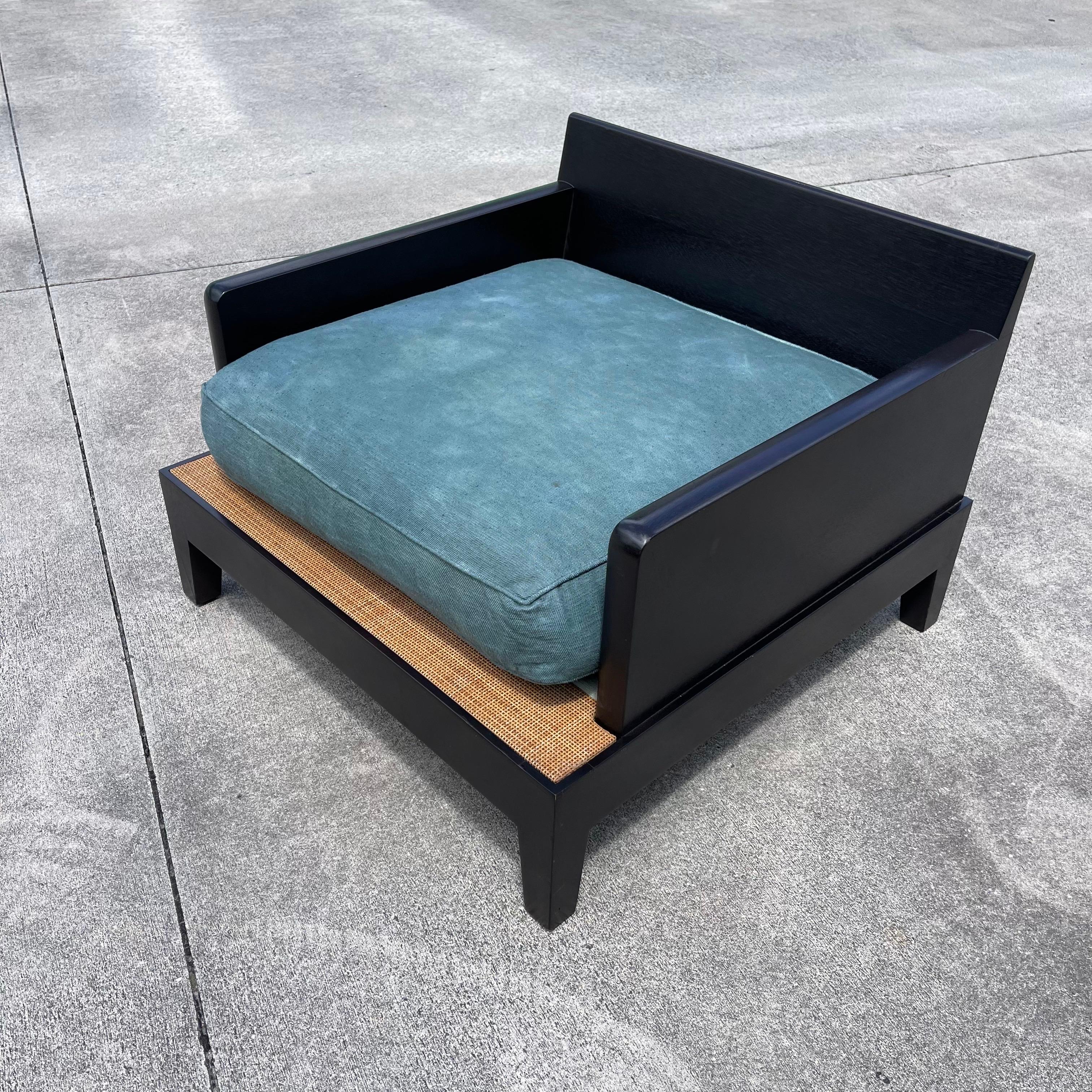 Christian Liaigre at Holly Hunt “Opium” Lounge Chair For Sale 3