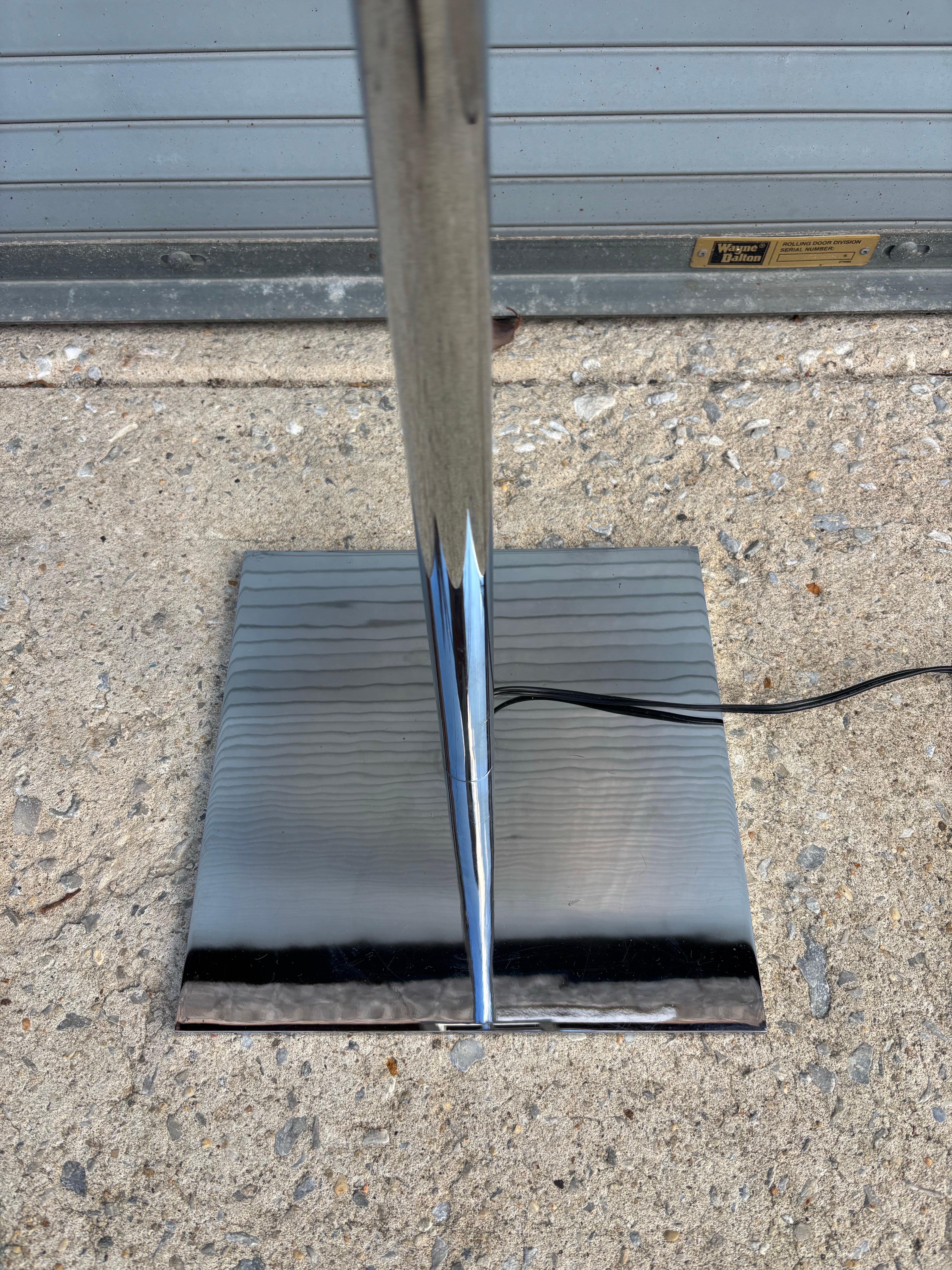 Christian Liaigre Attributed for Pastora Design Floor Lamp In Good Condition For Sale In Philadelphia, PA