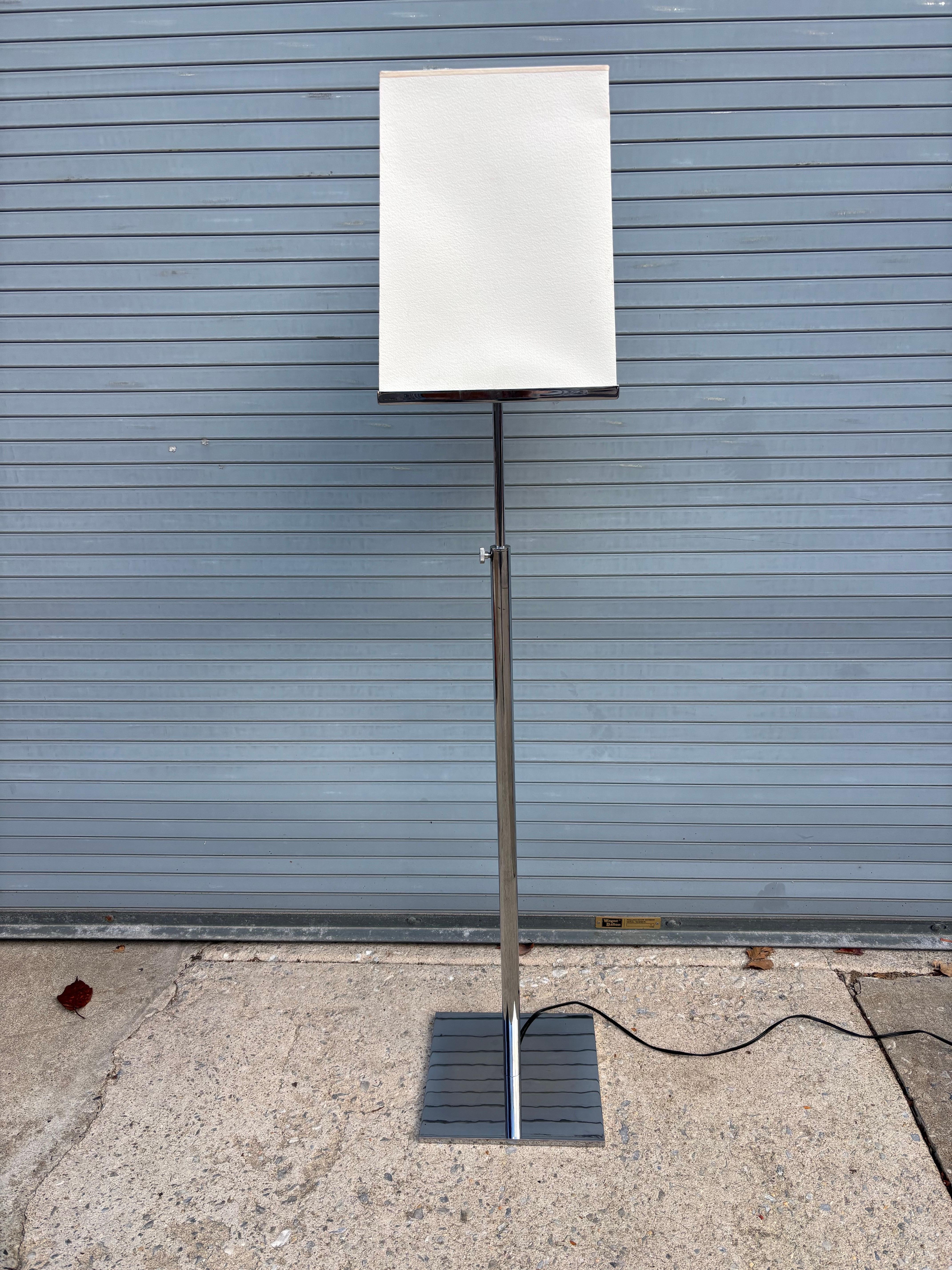 20th Century Christian Liaigre Attributed for Pastora Design Floor Lamp For Sale