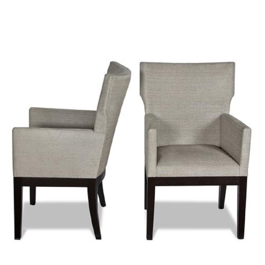 Contemporary Christian Liaigre Barbuda Armchairs by Holly Hunt, a Pair