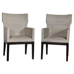 Christian Liaigre Barbuda Armchairs by Holly Hunt, a Pair