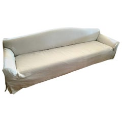 Christian Liaigre Basse Terra Sofa mit Leinenbezug für Holly Hunt Number 2