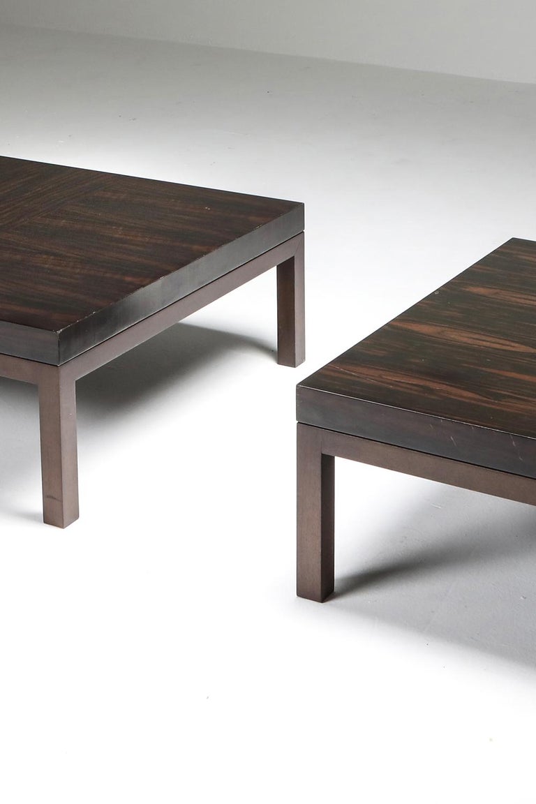 Christian Liaigre Coffee Tables in Mahogany For Sale 7