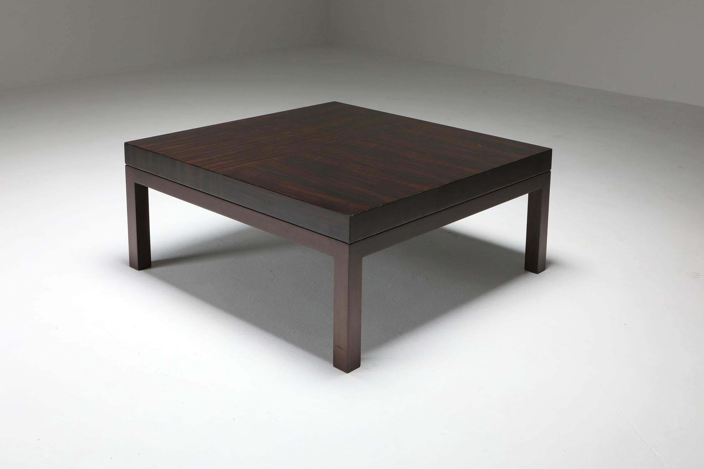 Christian Liaigre Coffee Tables in Mahogany - 1990s In Excellent Condition For Sale In Antwerp, BE