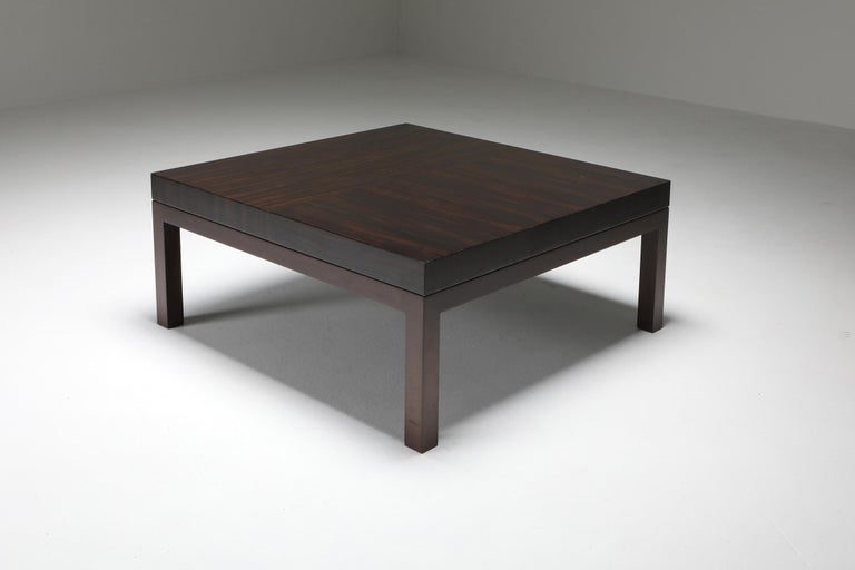Christian Liaigre Coffee Tables in Mahogany For Sale 1