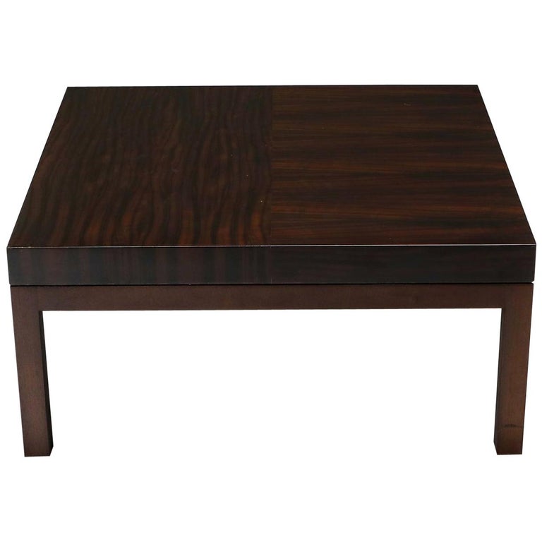 Christian Liaigre Coffee Tables in Mahogany For Sale