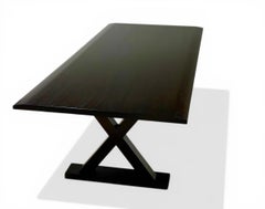 Christian Liaigre Ebonized Oak "Courier" Dining Table