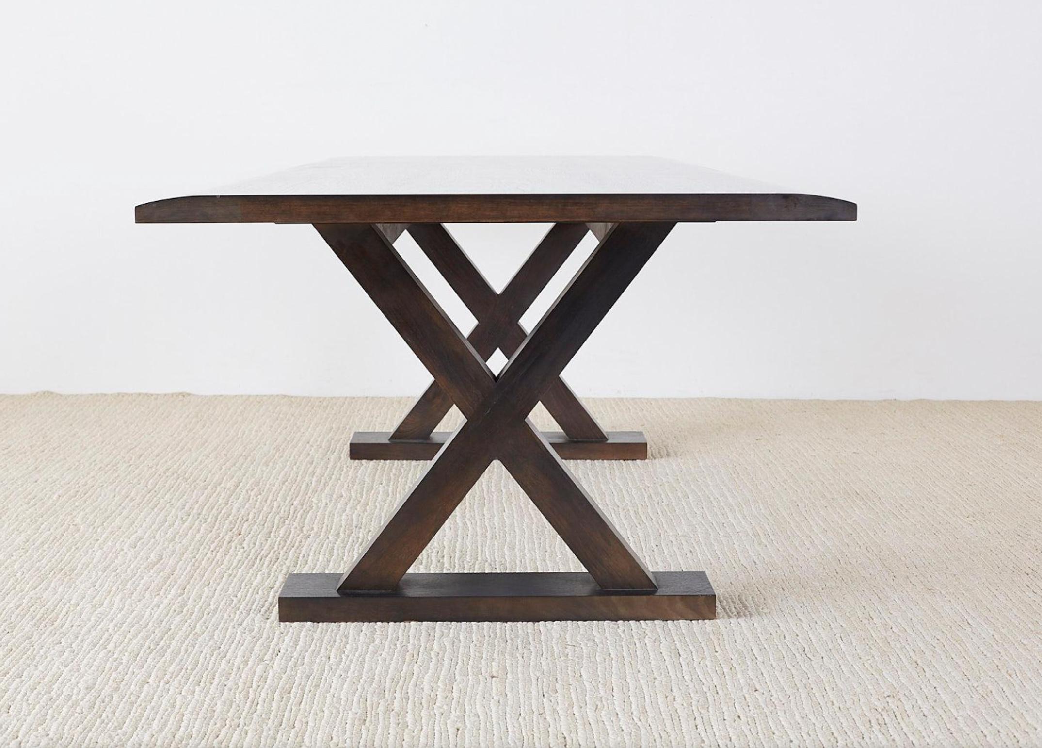 Modern Christian Liaigre Ebonized Oak 