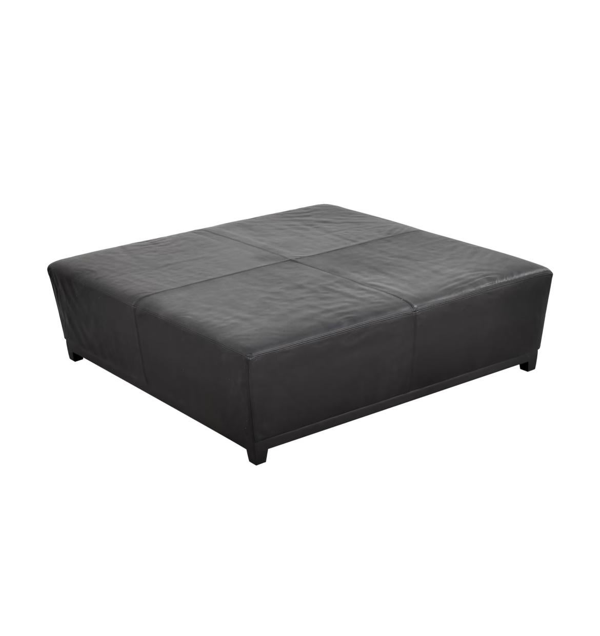 Modern Christian Liaigre for A. Rudin Square Cocktail Ottoman For Sale