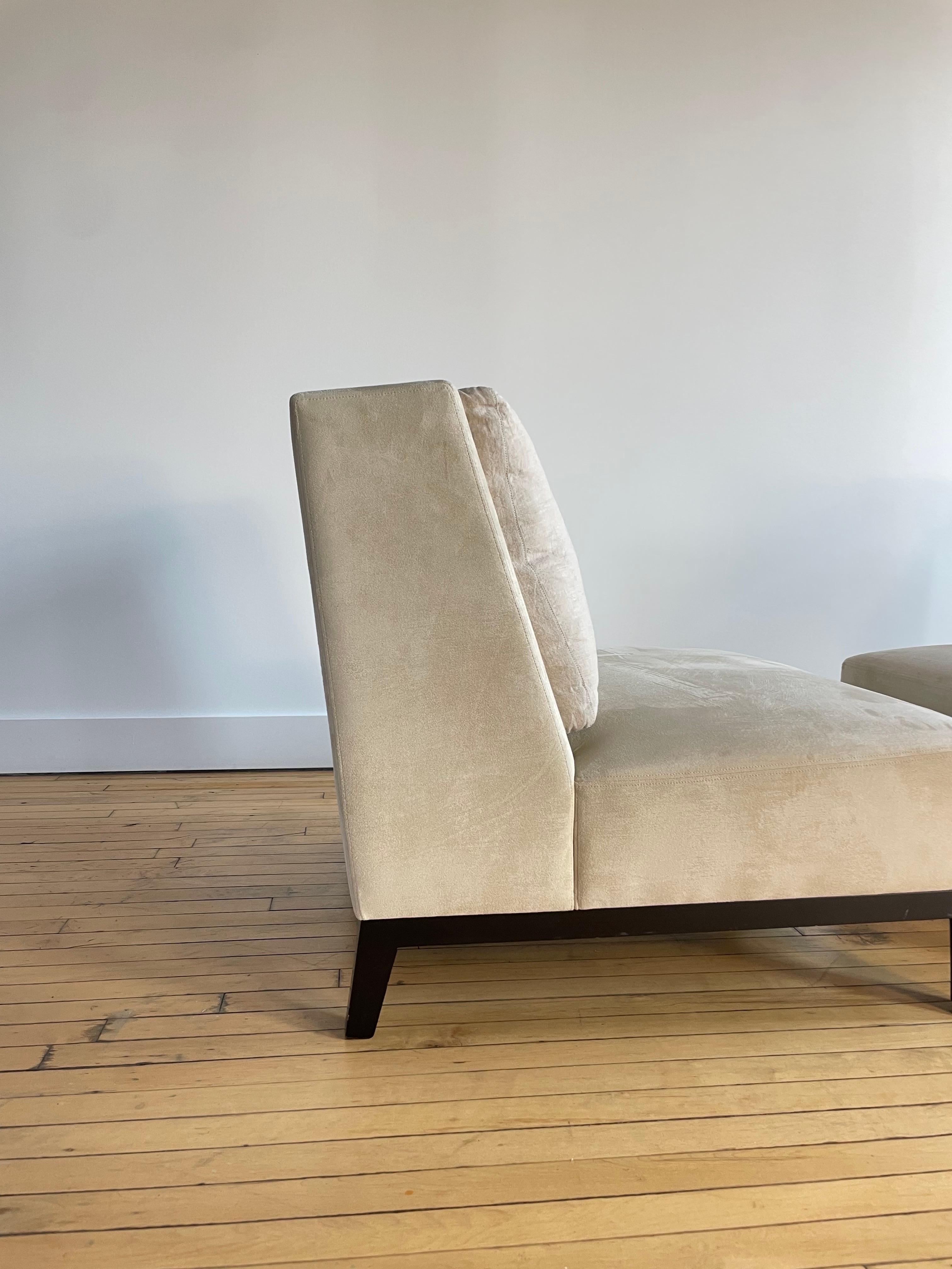 Christian Liaigre for Holly Hunt Chairs In Good Condition For Sale In New York, NY