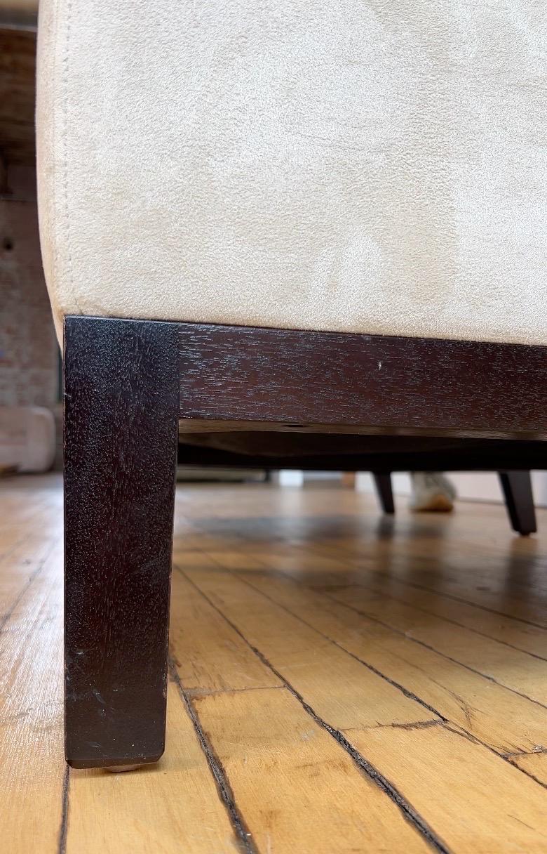 Suede Christian Liaigre for Holly Hunt Chairs