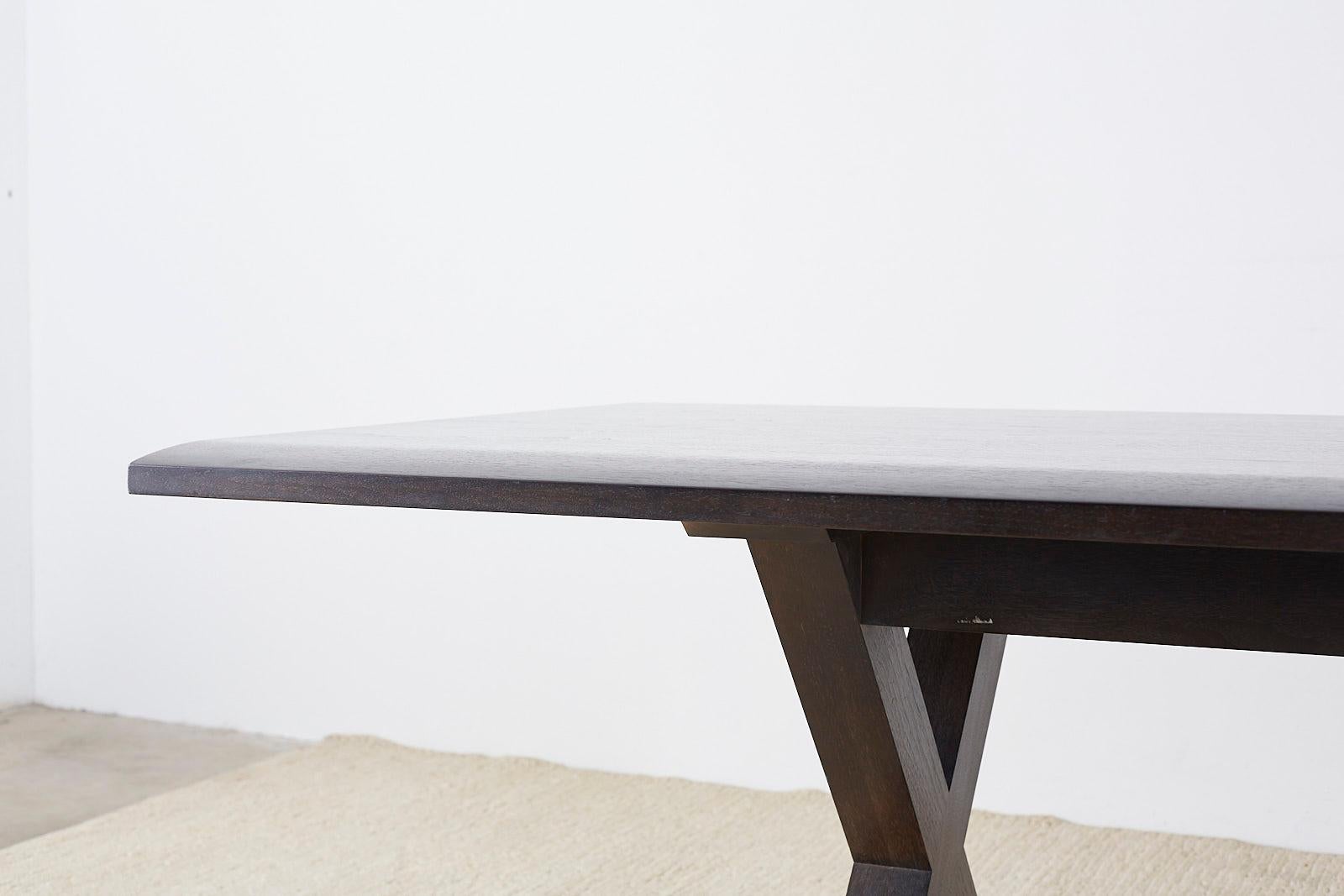 Christian Liaigre for Holly Hunt Courier Dining Table In Good Condition In Rio Vista, CA