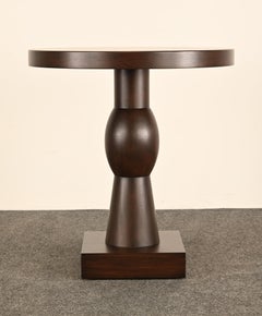 Christian Liaigre for Holly Hunt Round Pedestal Table, 1990s