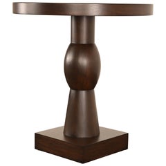 Christian Liaigre for Holly Hunt Round Pedestal Table, 1990s