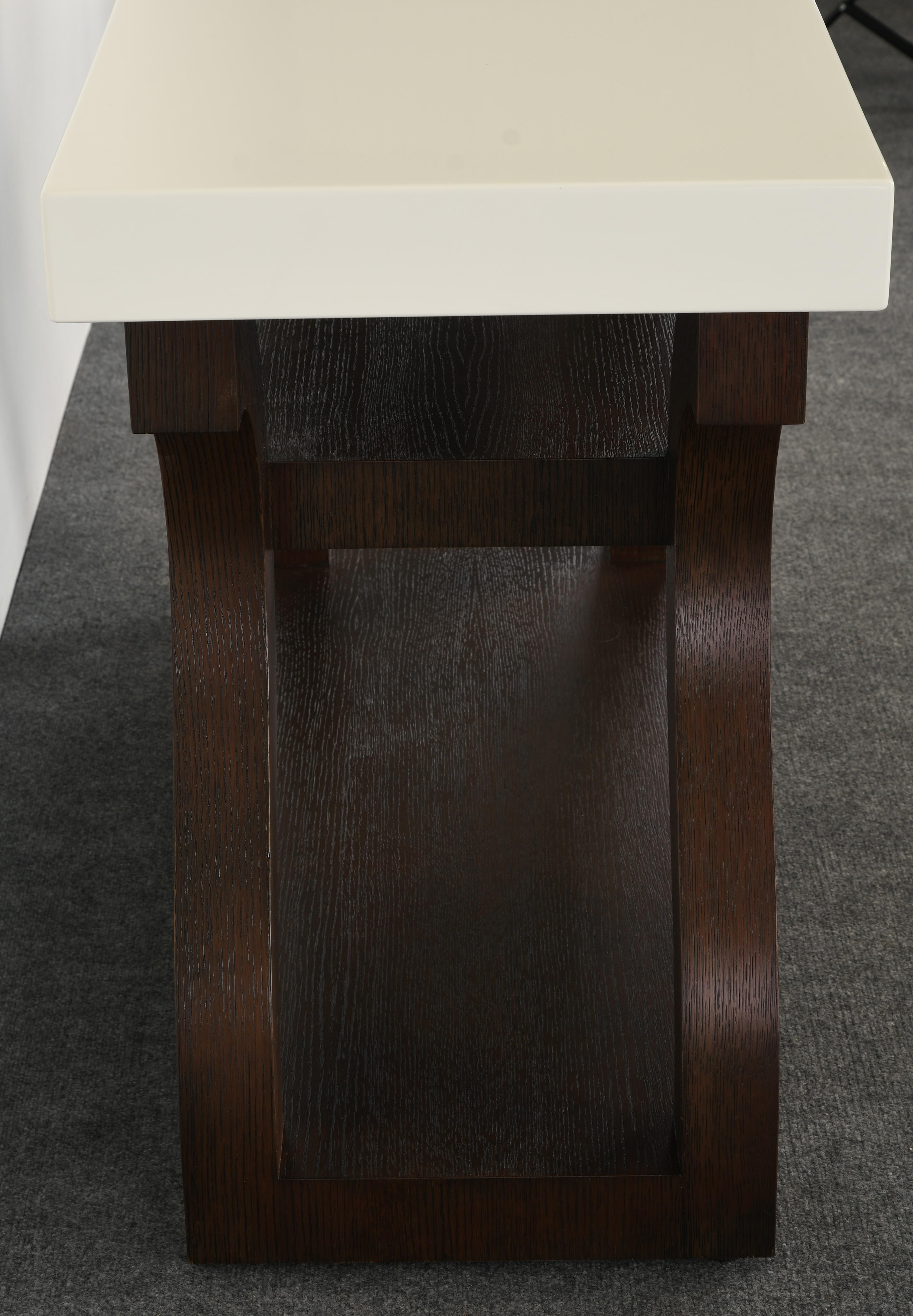 Lacquered Christian Liaigre Galion Console for Holly Hunt, 20th Century
