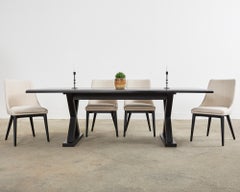 Christian Liaigre Holly Hunt Ebonized Oak Courier Dining Table