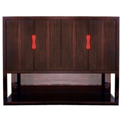 Modern Christian Liaigre Custom Macassar Ebony Cabinet, France, Holly Hunt