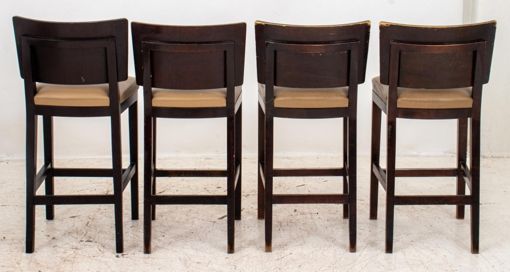 20th Century Christian Liaigre, Mercer Hotel Bar Chairs, Set of 4