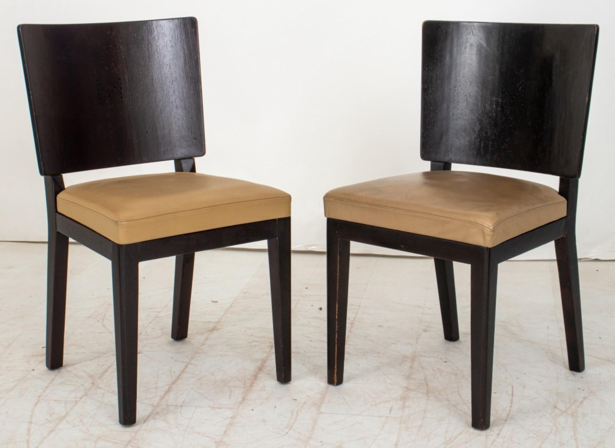 Christian Liaigre, Mercer Kitchen Dining Chairs, 2	Christian Liaigre, Mercer Kit In Good Condition For Sale In New York, NY