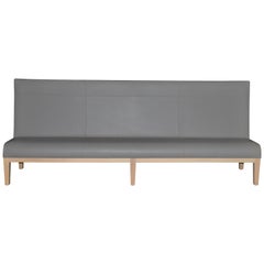 Vintage Christian Liaigre Modern Leather Banquette
