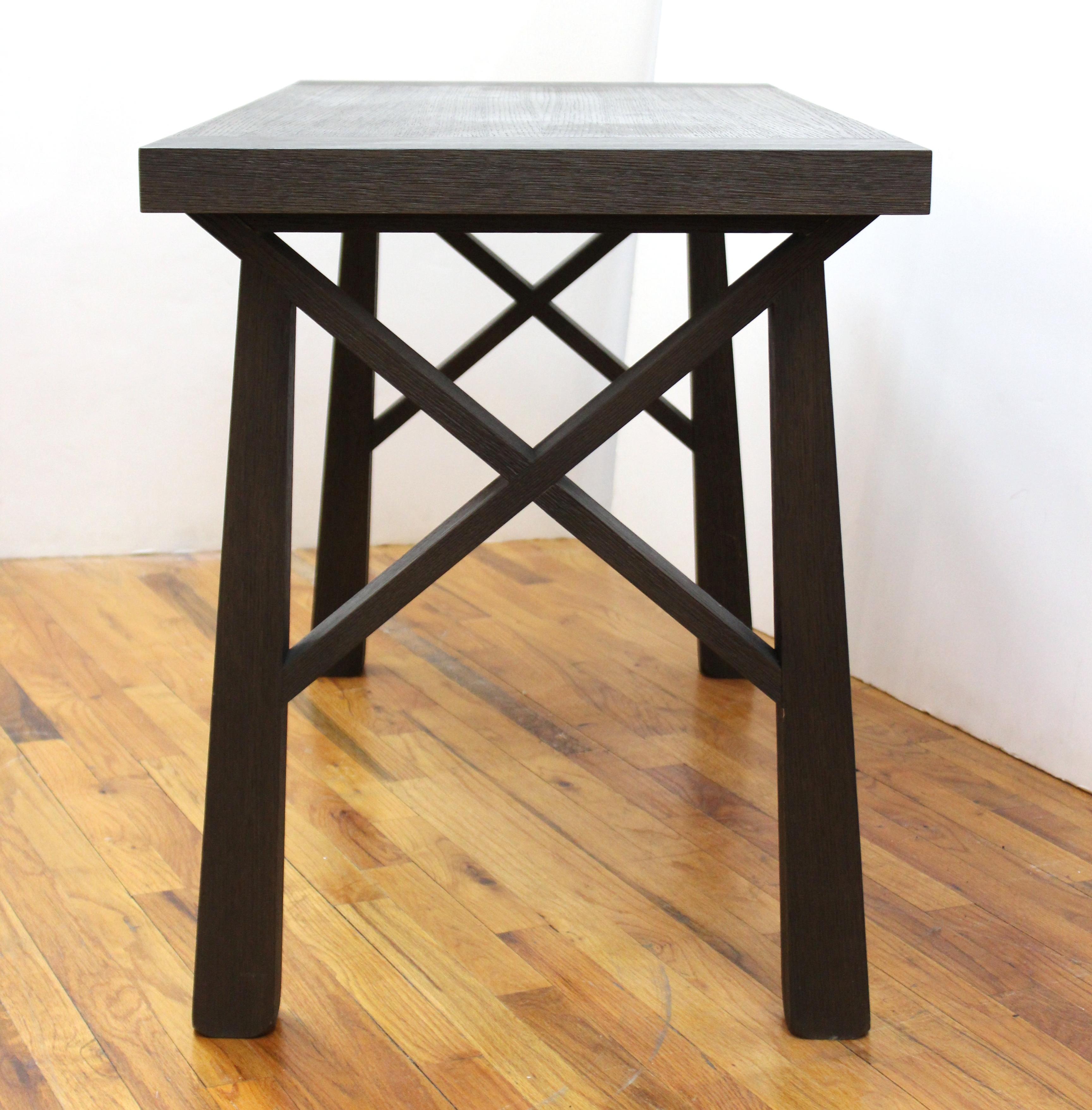 Wood Christian Liaigre Modern Oak Dining Table