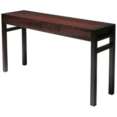 Christian Liaigre Mystere Console Table in Mahogany