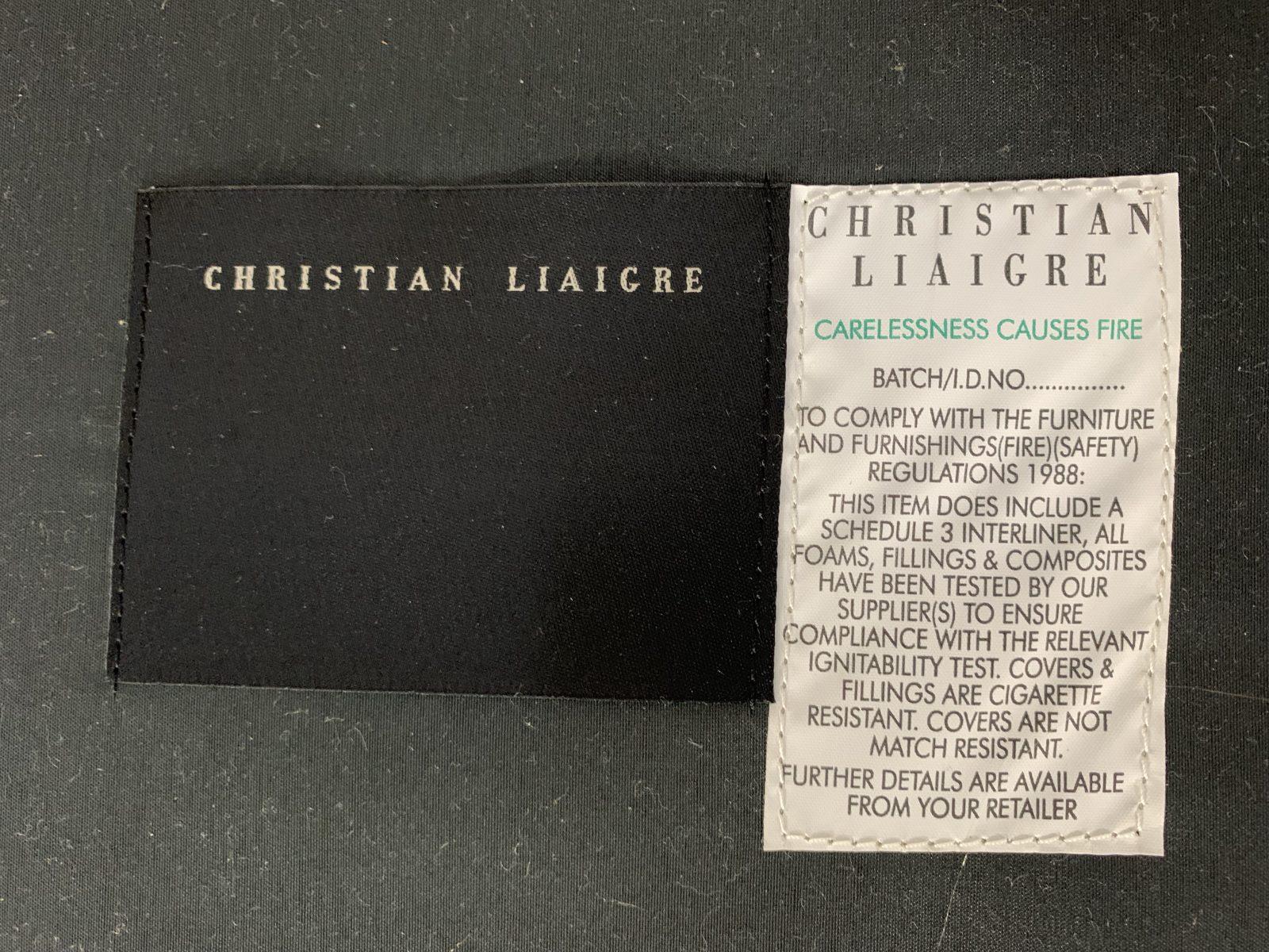 Christian Liaigre Canapé en L Ocean - en tissu lin et soie 5