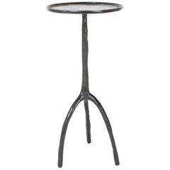 Christian Liaigre Patinated Bronze Side Table