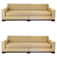 Christian Liaigre Sofa by Holly Hunt, Pair Available
