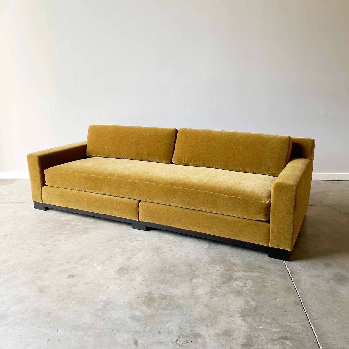 Christian Liaigre Sofa, Holly Hunt In Good Condition In Raleigh, NC